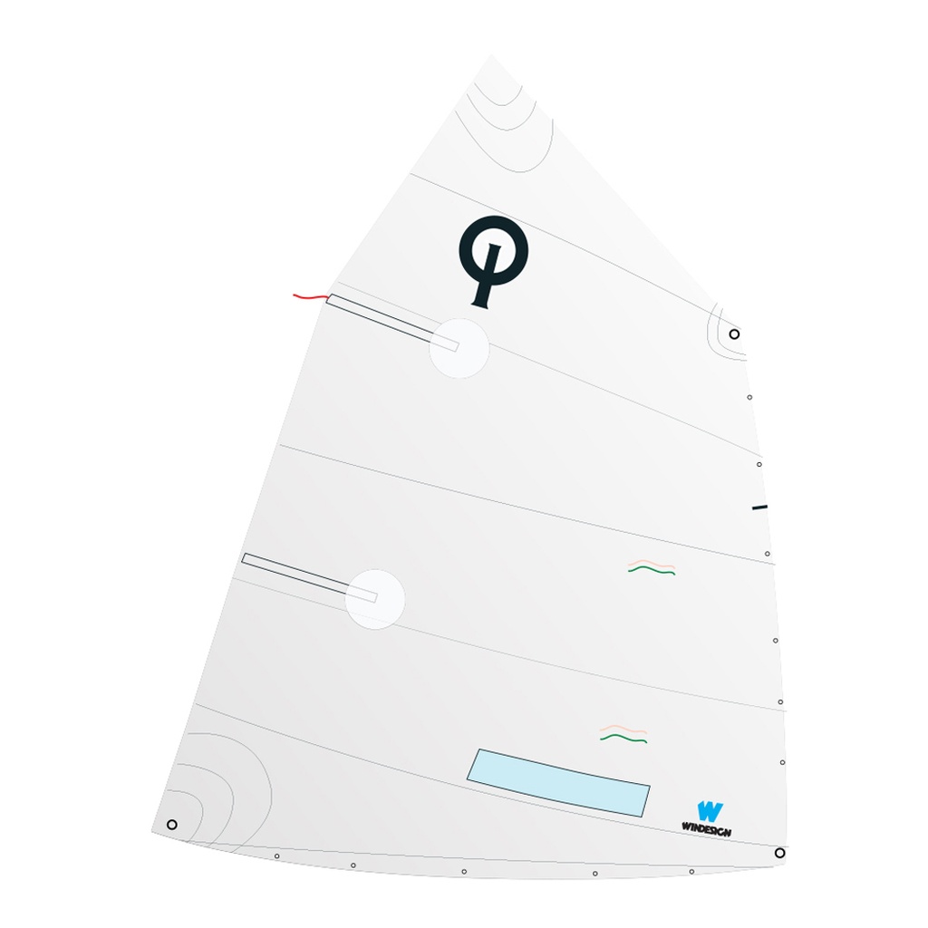 Voile Optimist Windesign Durarace "Power" (plus de 45 kg)