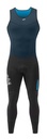 Long John neoprene microfleece V, navy foncé