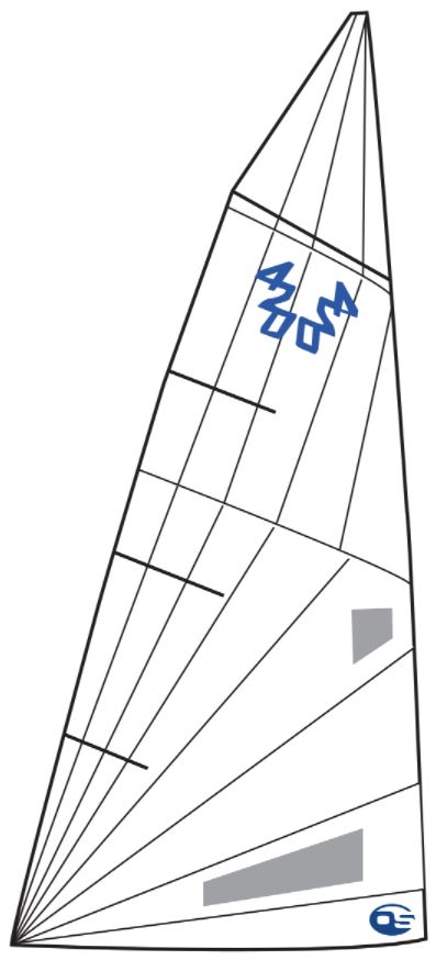 Grande-voile 420 radiale