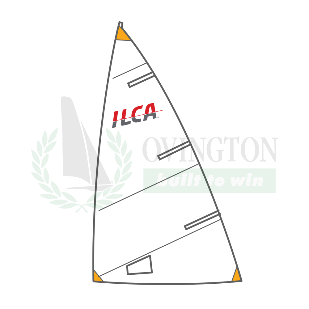 ILCA 4 voile, sans latte - North