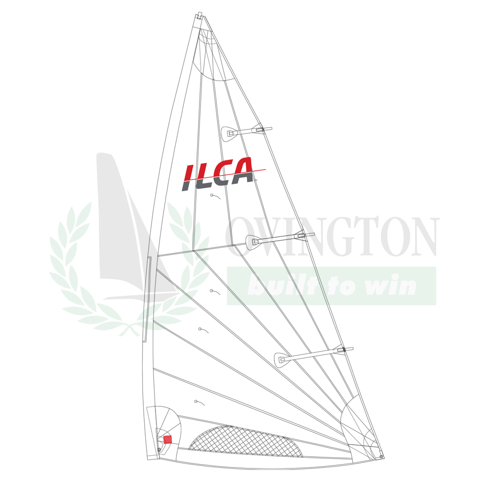 ILCA 7 voile MK2, sans latte - North