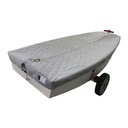 Padded Hydrolite top cover with battens for Optimist