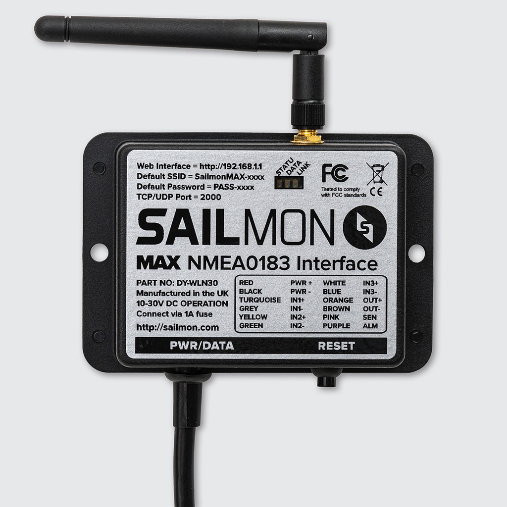 Sailmon MAX NMEA0183 Interface