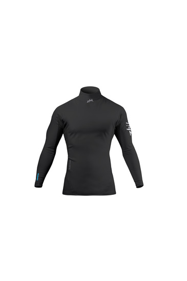 Men's Eco Spandex Long Sleeve Top, Black