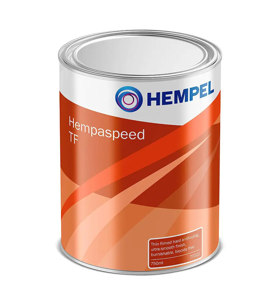 Hempel Antifouling Hempaspeed TF 77222, sans Biozide, 750 ml, noir