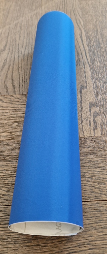 Insignienblauer Stoff für Segelnummer, 36 cm breit, pro Meter