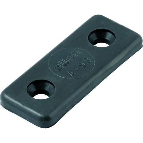 [A99G] Toe strap mounting plate, 47mm, grey