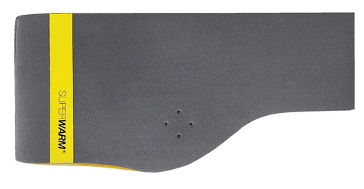 [ZK-ZHEADBAND-1100-GY-O/S] Bandeau en néoprène gris/jaune