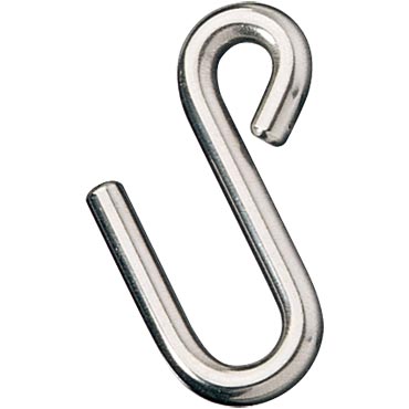 Hook universal in stainless steel