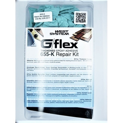 [RS-VR1479] Epoxy West G Flex, kit de réparation (236ml)