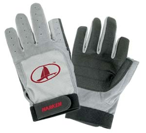 Gants Harken Black Magic, 3 doigts complets