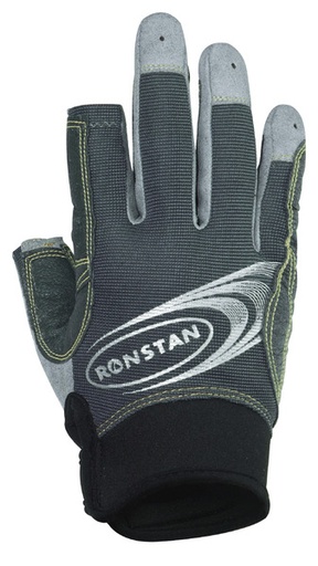 Gants de voile Ronstan Sticky, 3 doigts complets