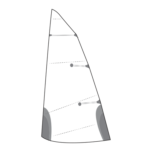 [RS-VIS-SA-101] Grosssegel Dacron für RS Vision