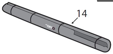 [RS-AER-CO-400] Housse de mât et bôme pour RS Aero