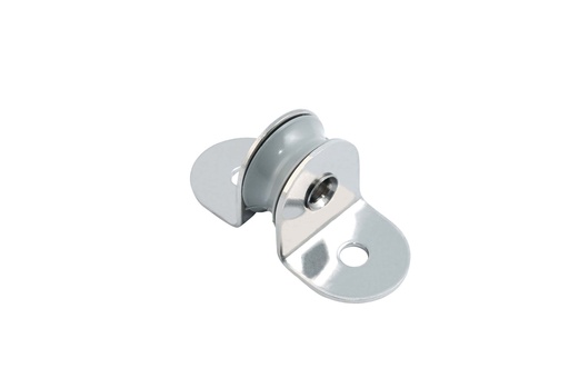 [A4501] Block single through deck plain bearing with acetal sheave 16mm