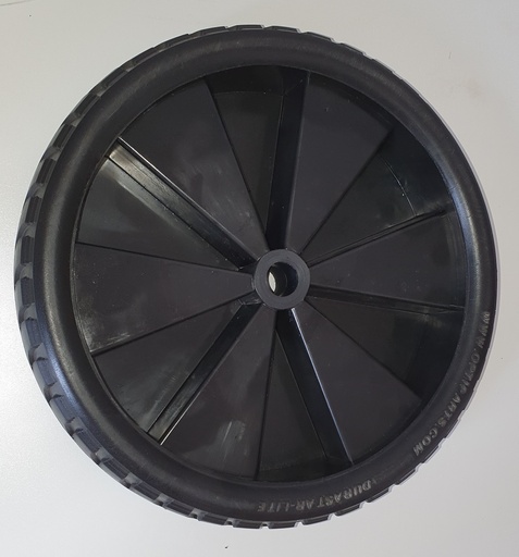 [TRDRE] No punture wheel "Durastar-lite", 37 cm for old TRD trolley, axis 25x50mm