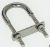 [V34.08] U bolt stainless stell 8mm, 10mm