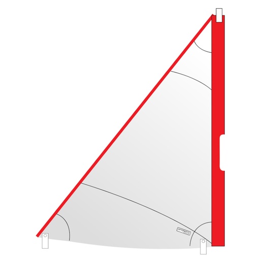 [EX1061M] Segel Optimist "Trisail" mit Stülp