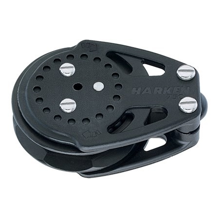 [HK2682] Poulie simple Winch Carbo à plaquer 75mm