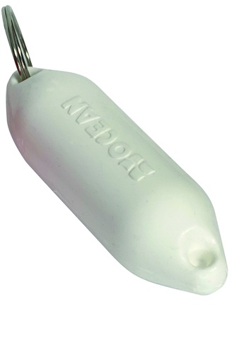 [NR72559] Floating key ring, fender, white