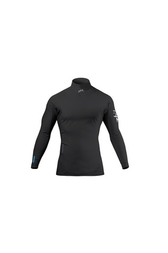 Men's Eco Spandex Long Sleeve Top, Black